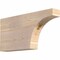 Ekena Millwork Huntington Smooth Rafter Tail, Douglas Fir, 3 1/2"W x 12"H x 24"L RFT04X12X24HUN00SDF - alternate 1